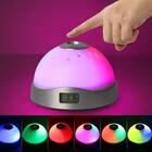 Relogio Projetor Luminaria Ceu Estrelado Despertador Infantil