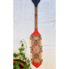 Remo Indígena Madeira Etnia Waurá 100 Cm - Modelo 5