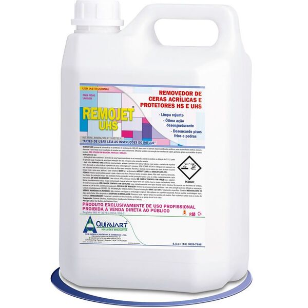 Remojet Uhs - Removedor De Ceras E Emulsões E Acrílicas - Qui