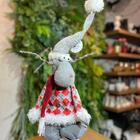 Rena Decorativa Chifre Graveto Perna Expansível 76cm Enfeite