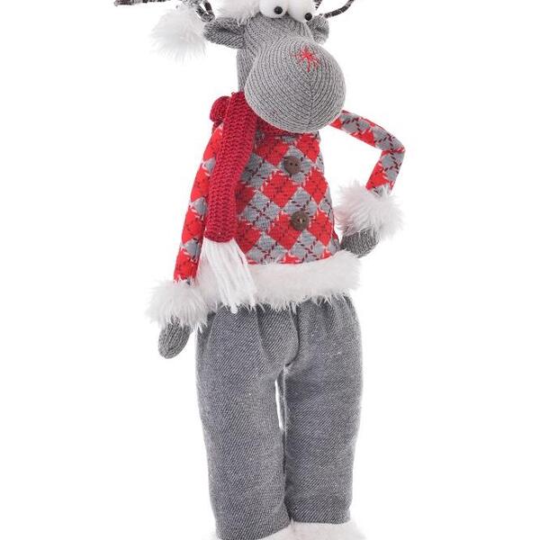 Rena Decorativa Chifre Graveto Perna Expansível 76cm Enfeite