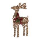 Rena Em Rattan Decorativa Iluminada Led 57x34x15cm 1025637