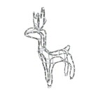 Rena Iluminada Led Natal Natalino Branco Frio 108 Leds Decora