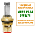 Reparo 1/4 Volta Torneira Padrão Deca Vermelho Direito Univer