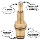 Reparo Mvs Para Registro De Pressão Acqua System Top Fusion N