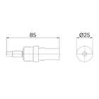 Reparo para Misturador MVC Horário 1/2" e 3/4" Docol
