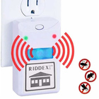 Repelente Eletrico Dengue Mosquitos Barata Rato Inseto Kit 8