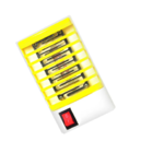 Repelente Eletrônico Mata Mosquitos Insetos Amarelo