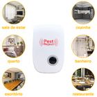 Repelente Eletrônico Portátil Sonoro Espanta Mosca Insetos