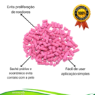 Repelente Fim Do Rato Ratoeira Veneno Girassol Rosa Em Saches