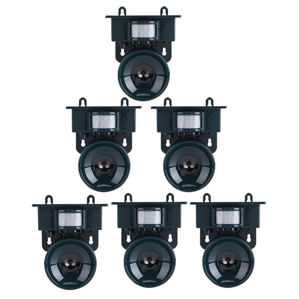 Repelente Solar Kit 6 Uni Ultrassonico Afasta Pombo Rato Inse