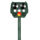 Repelente Solar Ultrassonico Espanta Assusta Pragas Aves Rato