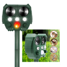 Repelente Solar Ultrassonico Espanta Pragas Afasta Aves Ratos