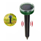 Repelente Solar Ultrassonico Jardim Cobra Rato Praga Roedores