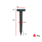 Repelente Solar Ultrassonico Pestes Cobras Ratos Roedores Jar
