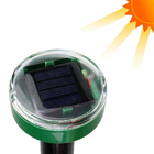 Repelente Solar Ultrassonico Rato Cobra Mosquito Roedores Pra