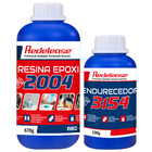 Resina 2004 Epoxi Transparente De Baixa Viscosidade Com Endur