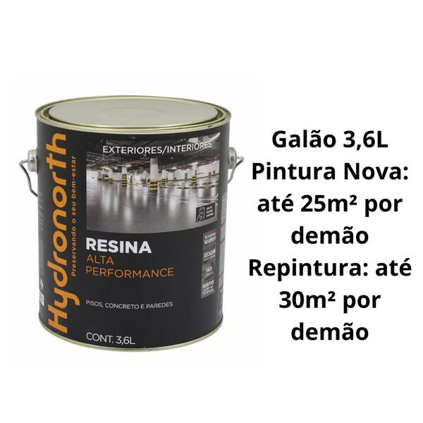 Resina Alta Performance Incolor Galao 3,6 L