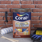 Resina Impermeabilizante Cerâmica 18L Coral Proteção Sol e Chuva.