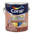 Resina Impermeabilizante Incolor 3,6L Coral Proteção Sol e Chuva.