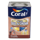Resina Impermeabilizante Ônix 18L Coral Proteção Sol e Chuva.