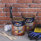 Resina Impermeabilizante Ônix 3,6L Coral Proteção Sol e Chuva.