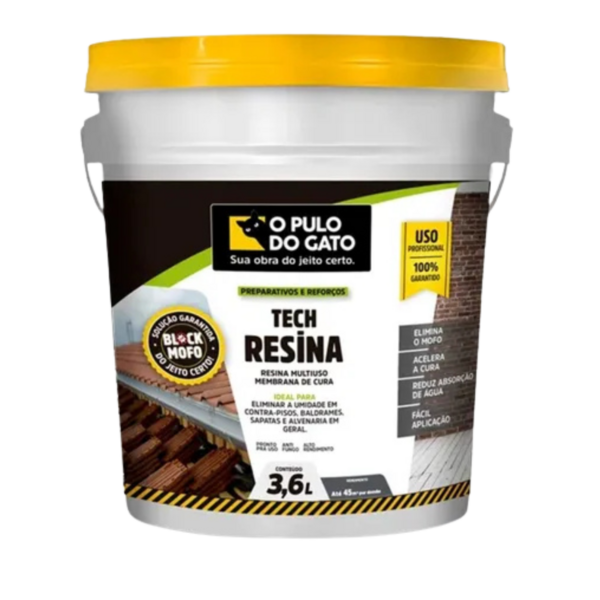 Resina Multiuso Base D'agua 3.6l Tech