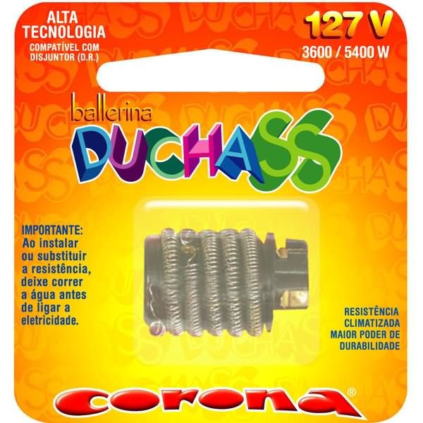 Resistência Ballerina para Ducha 127v 5400w Corona