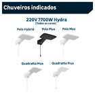 Resistência para Chuveiro Square Eletrônico 7700W 220V Hydra