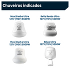 Resistência para Chuveiro 127V (110V) 5500W Bello Banho Ultra Lorenzetti
