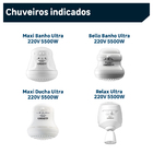 Resistência para Chuveiro 220V 5500W Bello Banho Ultra Lorenzetti