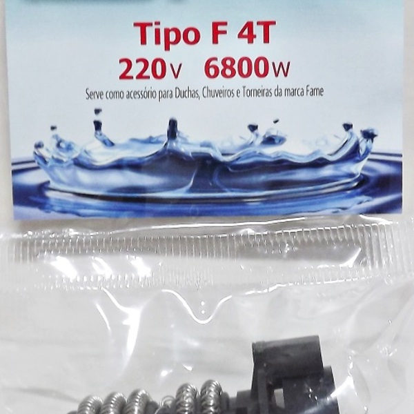 Resistencia Ducha 4t Fame 220v 6800w Pratimix Fqk0268
