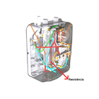 Resistência para Aquecedores Flex, Digital e 4T 8200W 250V (220V) Cardal