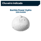 Resistência para Chuveiro Banhão Power 4 Temperaturas 6400W 220V Corona