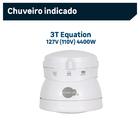 Resistência para Chuveiro Elétrico 127V (110V) 4400W 3T Equation