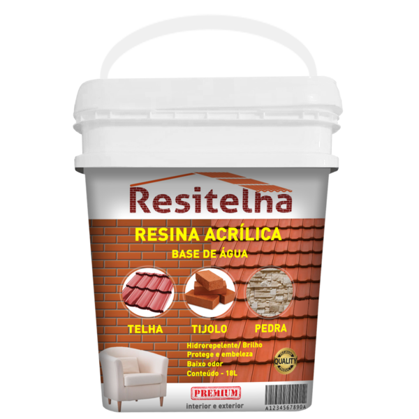 Resitelha - Resina Acrílica De Alta Performance A Base De Águ