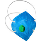 Respirador Pff3 Com Válvula Máxima Filtragem Azul Delta Plus