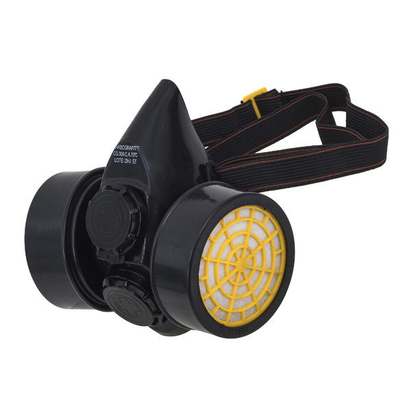 Respirador Semi facial com Filtros CG 306 RC 203 Carbografite