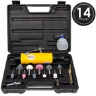 Retificadeira Reta Pneumatica 1/4" 0-22000rpm Com 14pcs