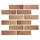 REVESTIMENTO 15,00 CM 5,00 CM BOLD ACETINADO BRICK CLASSIC ASSIM TEL CERAMICA PEI3 CAIXA 1,40M2 14,04 KG PORTOBELLO