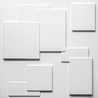 Revestimento 3d Alto Impacto Para Parede 50x50cm Quadratto