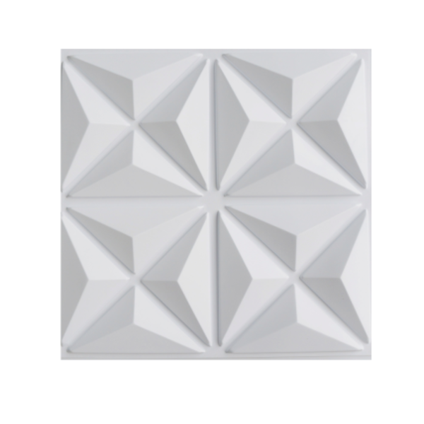 Revestimento 3d Para Parede 50x50cm Mini Estrelar