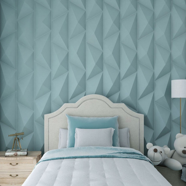 Revestimento 3d Para Parede Alto Relevo Trapézio N É Pvc