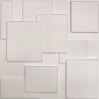 Revestimento 3d Placas De Pvc Mod.square 0,70mm Cx 40 Unid(10