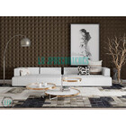 Revestimento 3d Plástico 50x50cm Prisma + 1 Fita Dupla Face