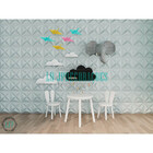 Revestimento 3d Plástico Mini Estrelar + 1 Fita Dupla Face