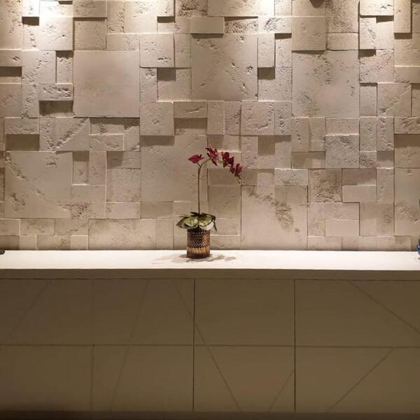 Revestimento  Mosaico Pedra Cimentícia - Fendi Vitra (m²)