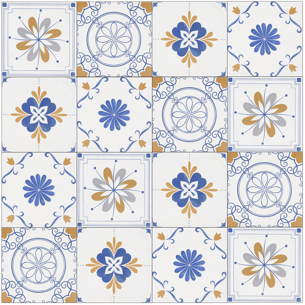 Revestimento Interno Acetinado 15,2x15,2cm Português Porto Artens