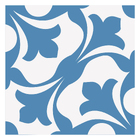 Revestimento Acetinado 20,2x20,2cm Flor de Liz PD20/339GR Gabriella