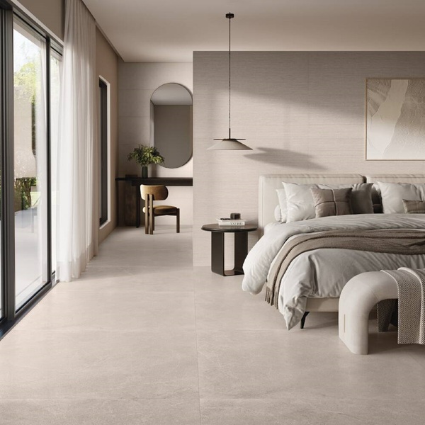 Revestimento de Parede Interno Pedra Acetinado 45x120cm Borda Reta